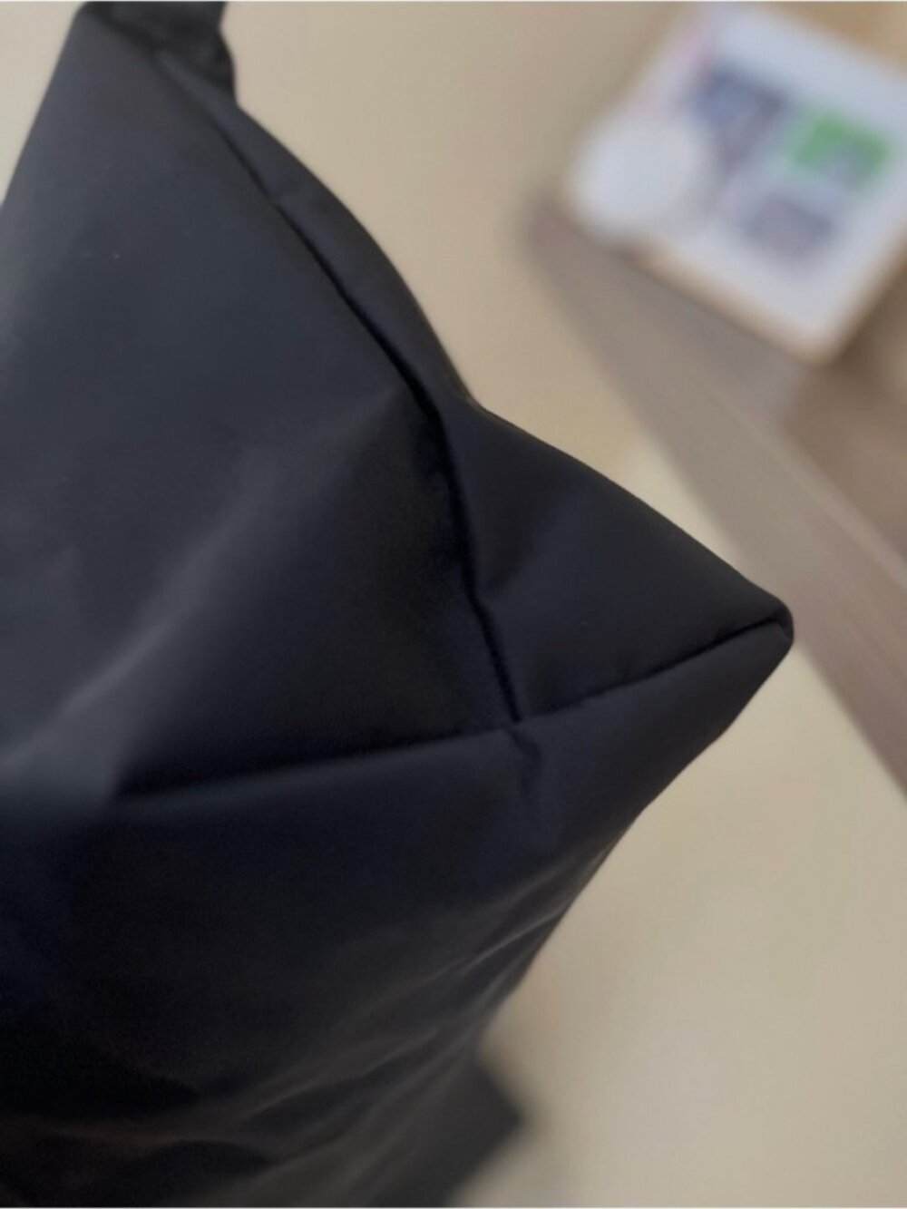 Longchamp Black Nylon Le Pliage Top-Handle Tote - Picture 6 of 12